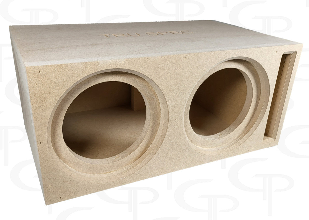TRU SPEC DUAL 6.5" SUBWOOFER ENCLOSURE