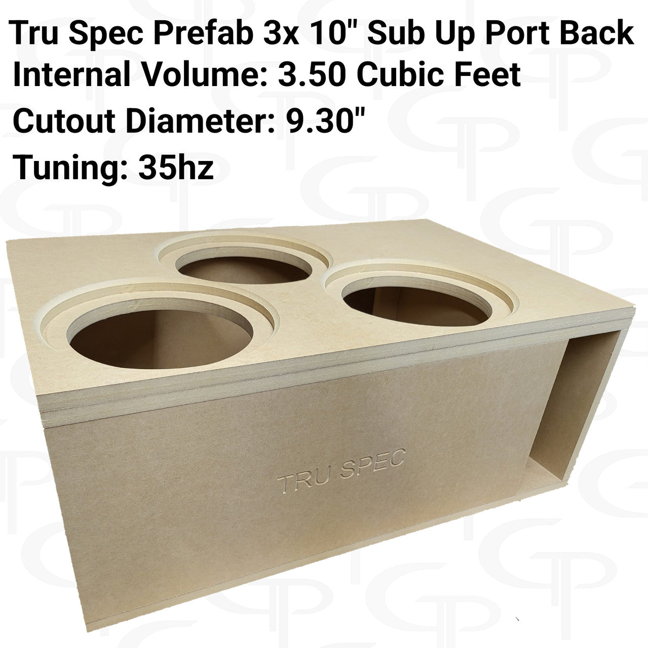 TRU SPEC 3 10" SUBWOOFER ENCLOSURE