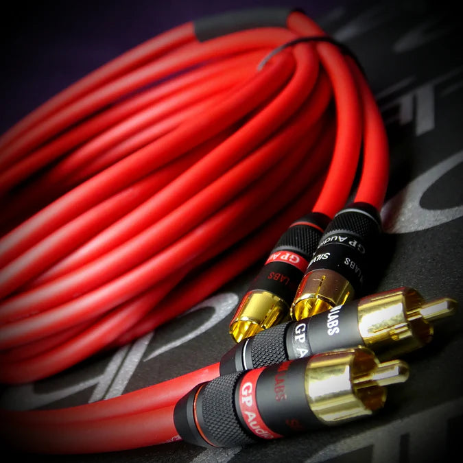 GP CAR AUDIO ULTRA HIFI 2 CHANNEL RCA CABLES