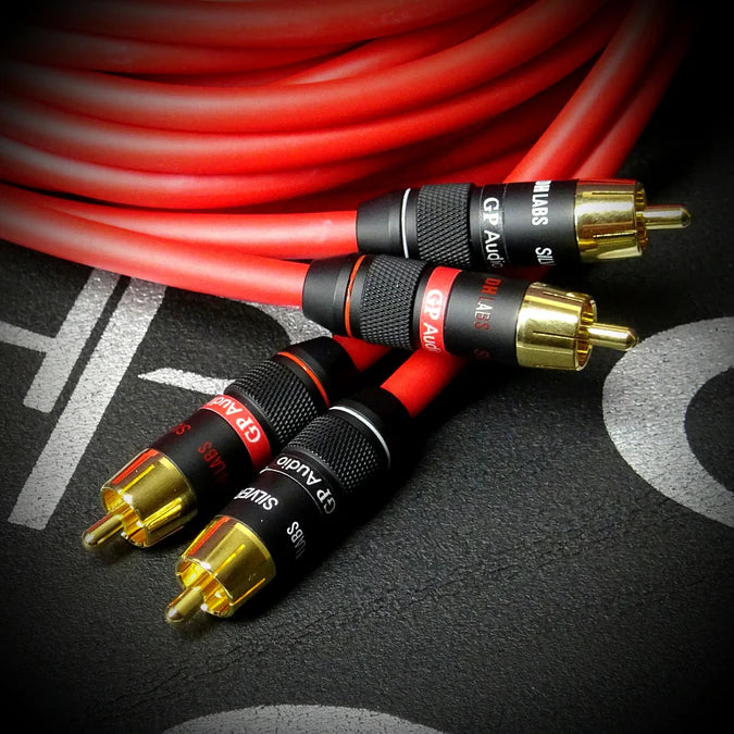 GP CAR AUDIO ULTRA HIFI 2 CHANNEL RCA CABLES