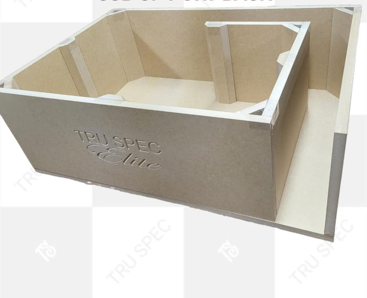 TRU SPEC ELITE SINGLE SQUARE 12" SUBWOOFER ENCLOSURE