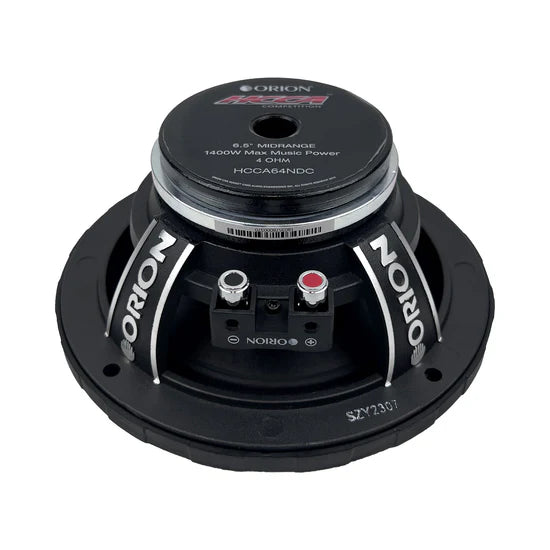 ORION CAR AUDIO HCCA SERIES 6.5" NEODYMIUM MIDRANGE SPEAKERS W/DUSTCAPS
