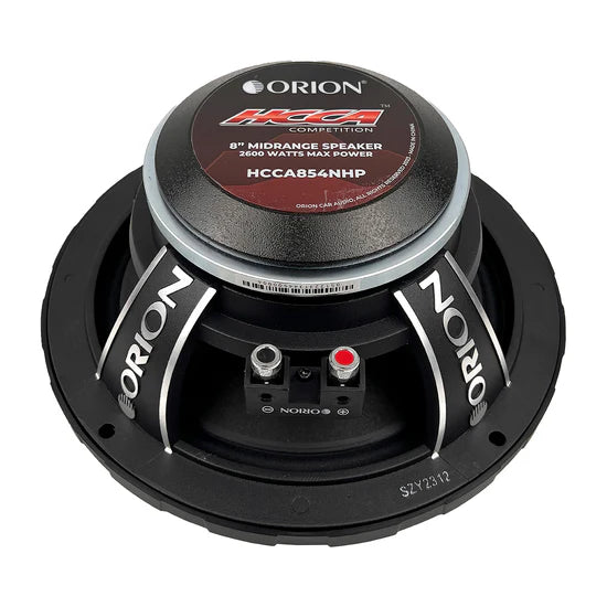 ORION CAR AUDIO HCCA SERIES 8" NEODYMIUM HIGH EFFICIENCY MIDRANGE SPEAKERS