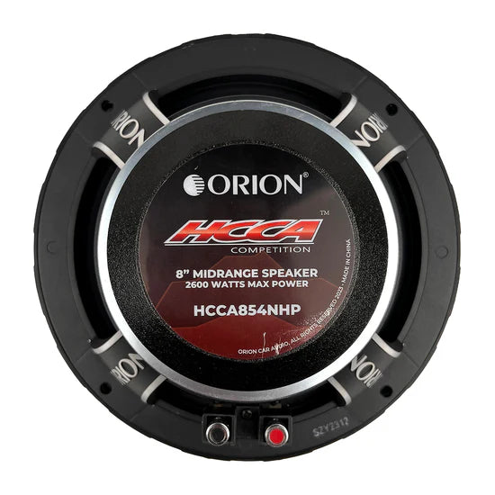 ORION CAR AUDIO HCCA SERIES 8" NEODYMIUM HIGH EFFICIENCY MIDRANGE SPEAKERS