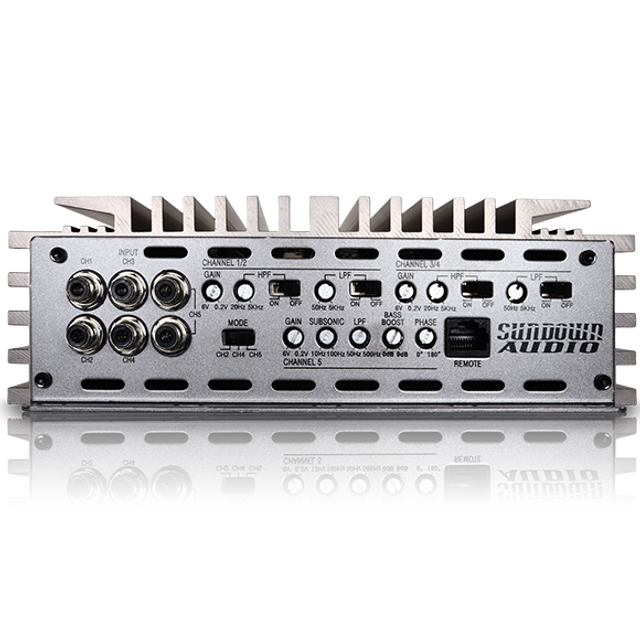 SUNDOWN AUDIO SALT SERIES 1700.5 5 CHANNEL AMPLIFIER