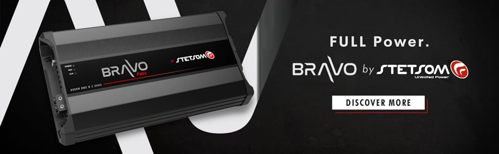 STETSOM BRAVO FULL SERIES 8000 WATT AMPLIFIER