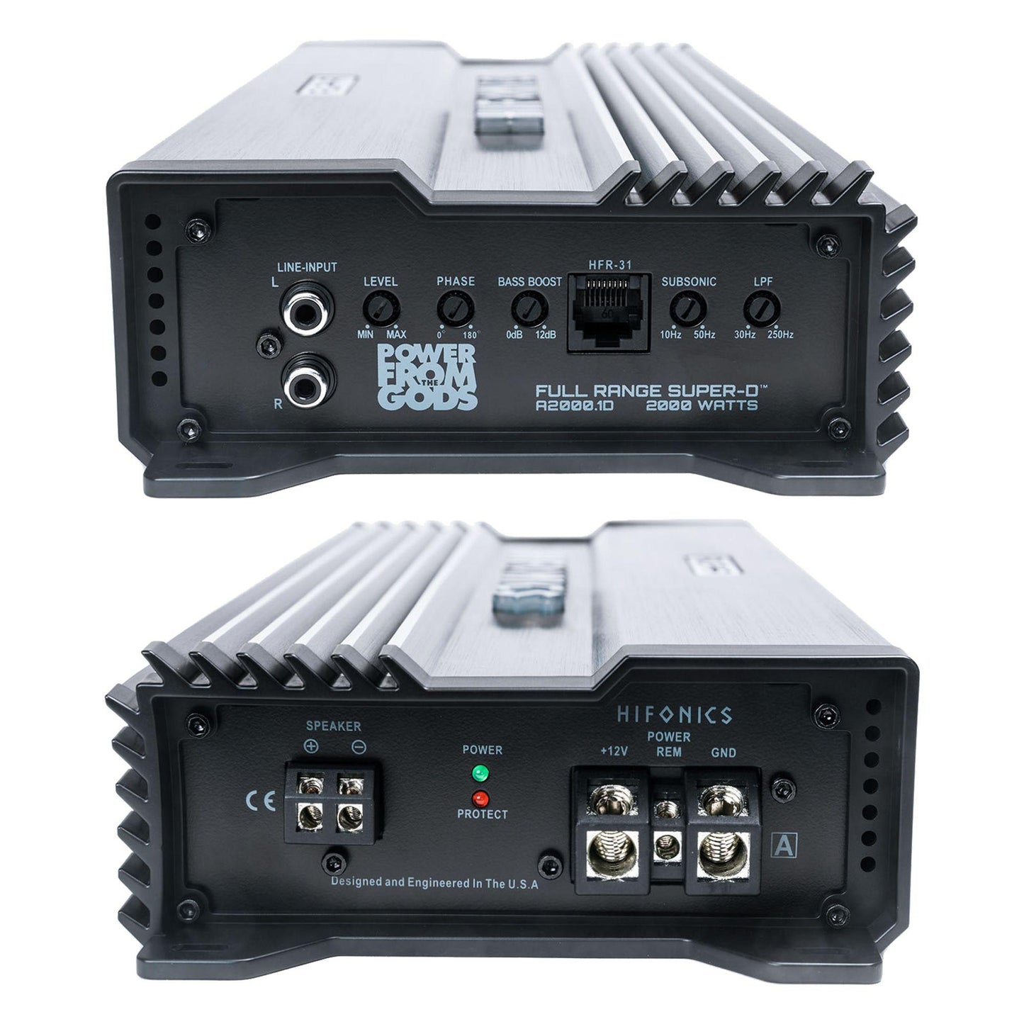 HIFONICS ALPHA 2000.1 MONOBLOCK AMPLIFIER