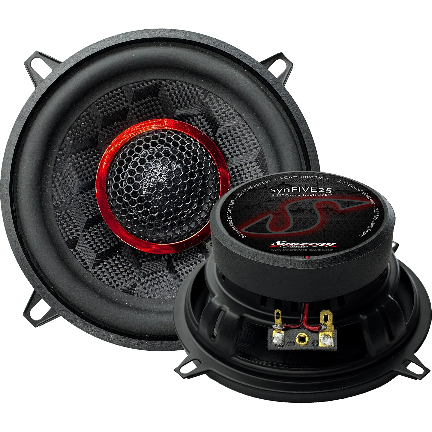 SYNERGY AUDIO SYNFIVE25 5.25" COAXIAL SPEAKER SET