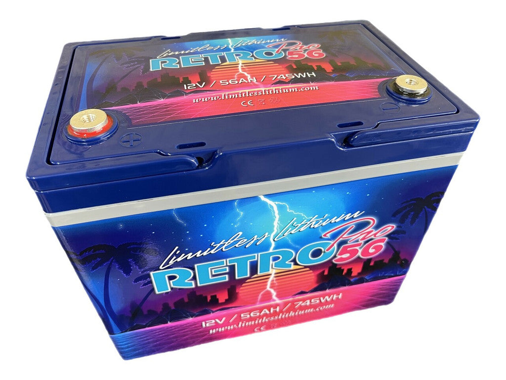 LIMITLESS LITHIUM RETRO PRO 56 LIFEPO4 LITHIUM BATTERY