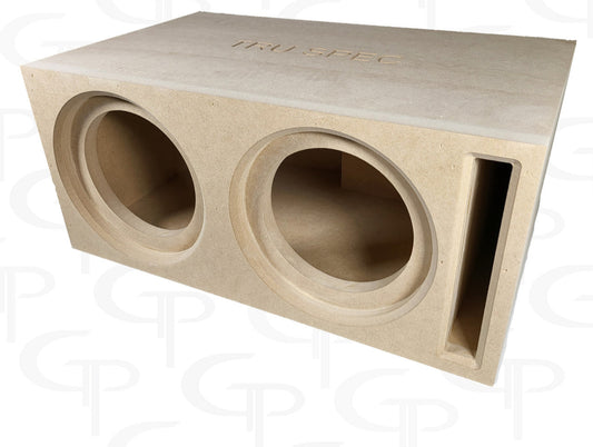 TRU SPEC DUAL 6.5" SUBWOOFER ENCLOSURE