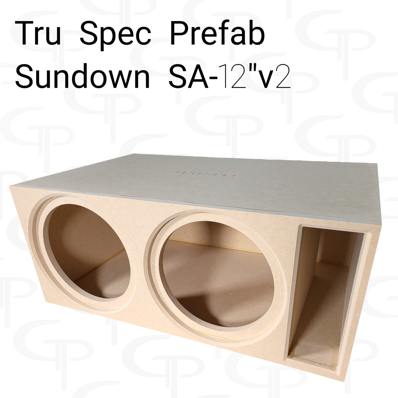 TRU SPEC DUAL 12" SUBWOOFER ENCLOSURE