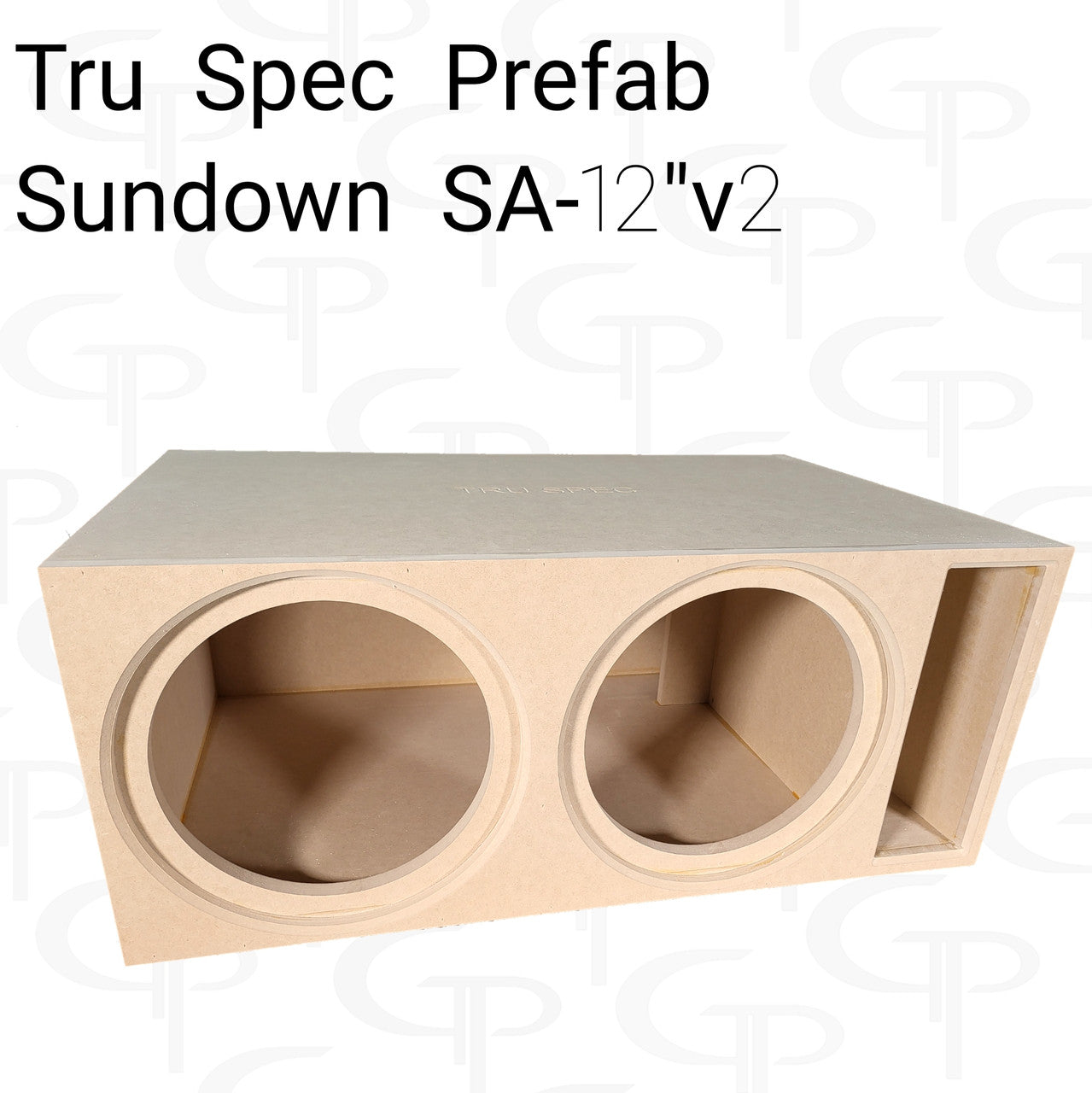 TRU SPEC DUAL 12" SUBWOOFER ENCLOSURE