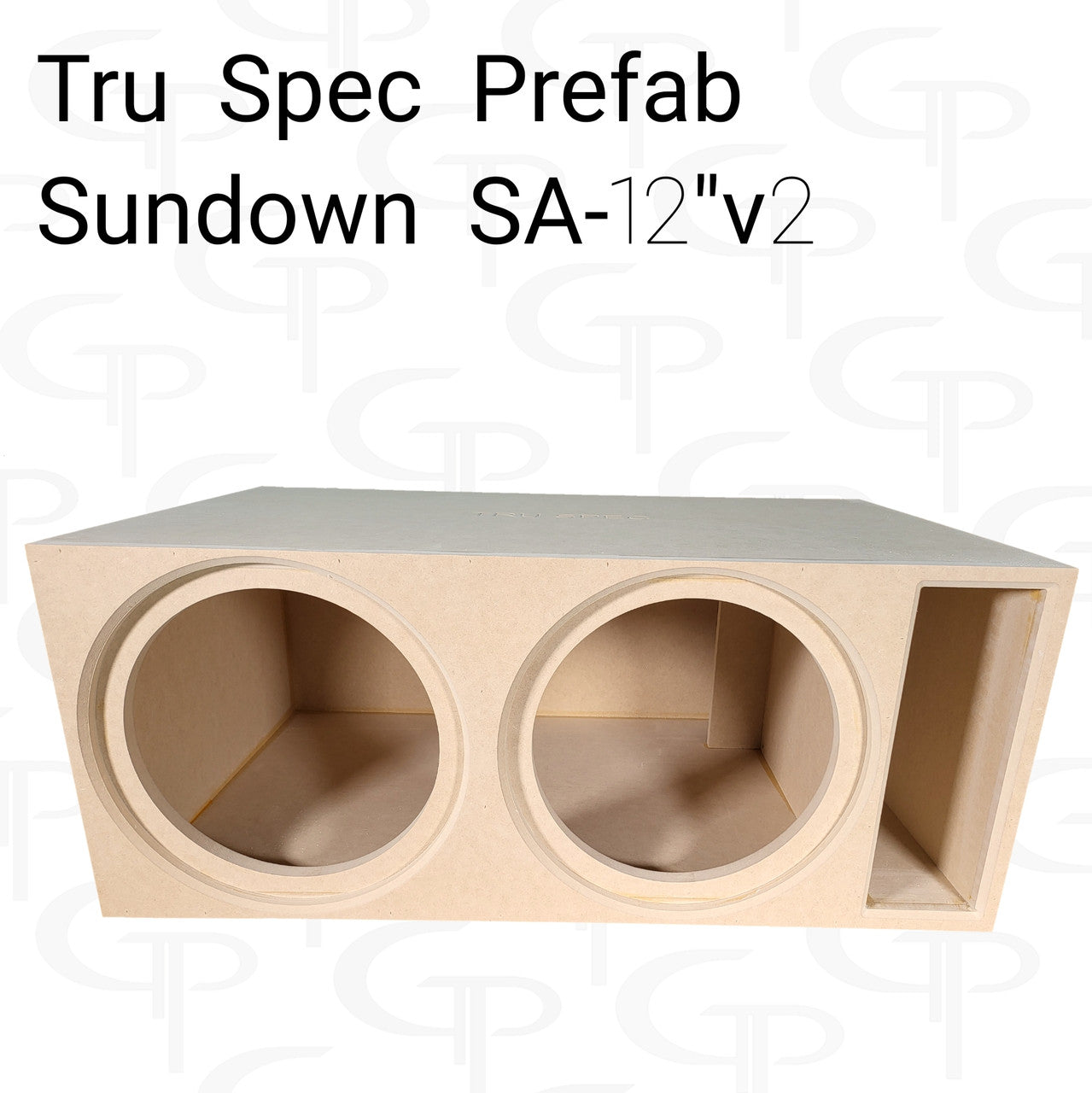 TRU SPEC DUAL 12" SUBWOOFER ENCLOSURE