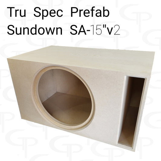 TRU SPEC SINGLE 15" SUBWOOFER ENCLOSURE