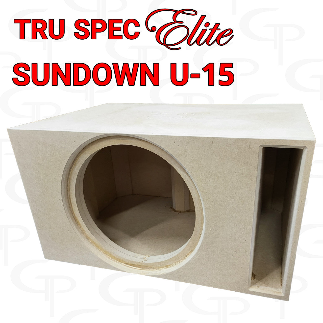 TRU SPEC ELITE SINGLE 15" SUBWOOFER ENCLOSURE