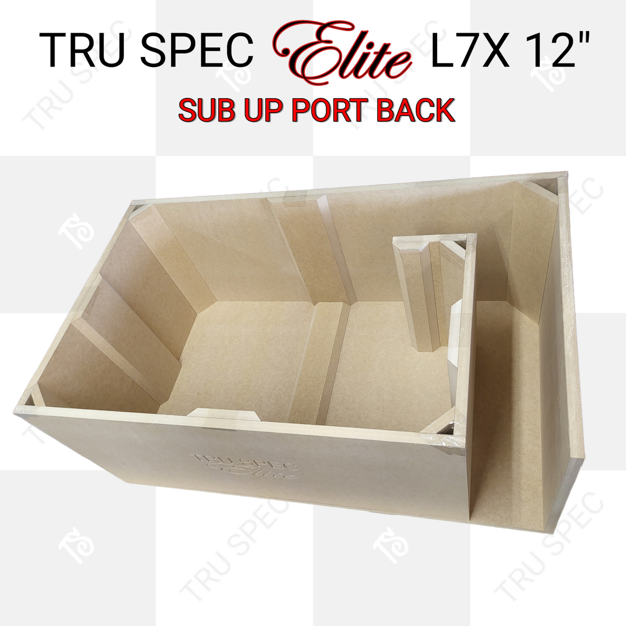 TRU SPEC ELITE DUAL KICKER SOLO X 12" SUBWOOFER ENCLOSURE