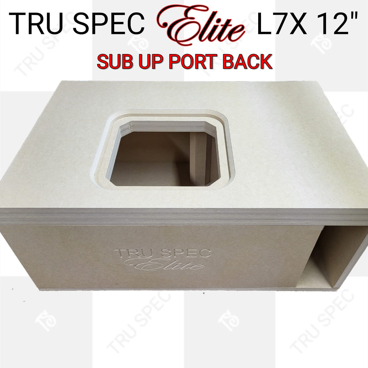 TRU SPEC ELITE SINGLE KICKER SOLO X 12" SUBWOOFER ENCLOSURE