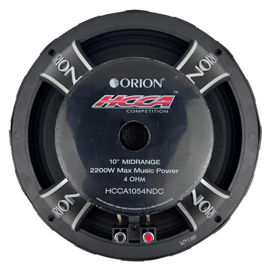 ORION CAR AUDIO HCCA SERIES 10" NEODYMIUM MIDRANGE SPEAKER W/DUST CAP