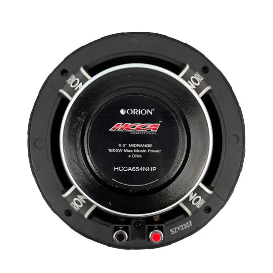 ORION CAR AUDIO HCCA 6.5" 4 OHM MIDRANGE SPEAKERS