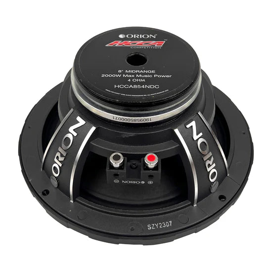 ORION CAR AUDIO HCCA SERIES 8" NEODYMIUM MIDRANGE SPEAKERS W/DUST CAPS