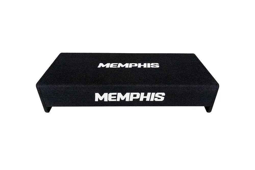 MEMPHIS AUDIO POWER REFERENCE DUAL 10" SHALLOW LOADED SUBWOOFER ENCLOSURE