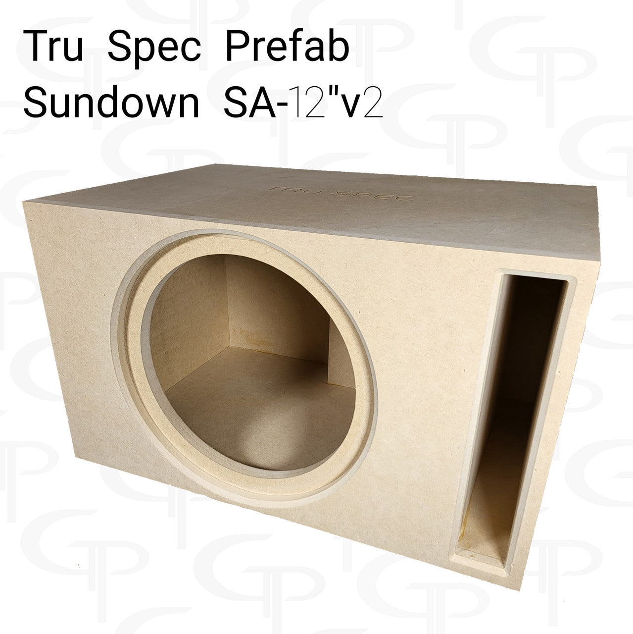 TRU SPEC SINGLE 12" SUBWOOFER ENCLOSURE