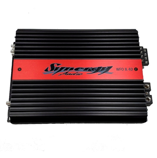 SYNERGY AUDIO WFO SERIES 8.4 4 CHANNEL AMPLIFIER