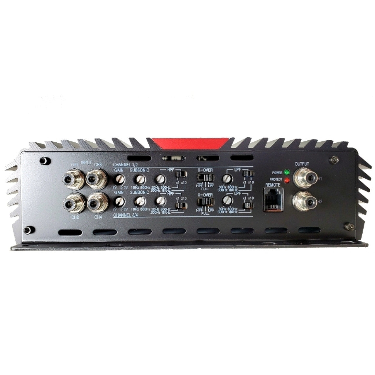 SYNERGY AUDIO WFO SERIES 800.4 4 CHANNEL AMPLIFIER