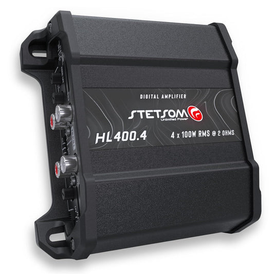STETSOM HL SERIES 400.4 4 CHANNEL AMPLIFIER