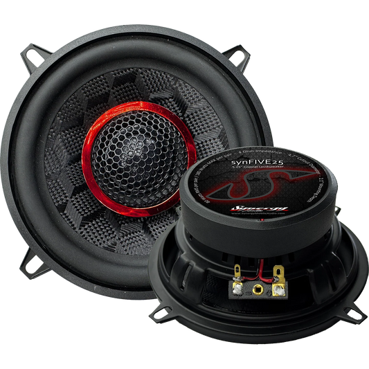 SYNERGY AUDIO SYNFIVE25 5.25" COAXIAL SPEAKER SET